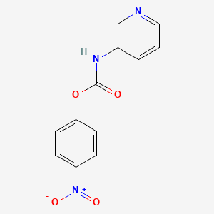 3-Pyridinylcarbamic Acid 4-Nitrophenyl Ester