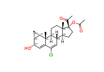 3-alpha-Hydroxy-cyproterone acetate