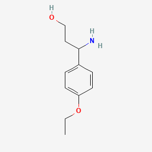 3-amino-3-(4-ethoxyphenyl)-1-propanol
