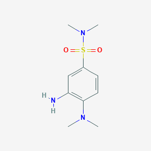 3-amino-4-(dimethylamino)-N,N-dimethylbenzenesulfonamide