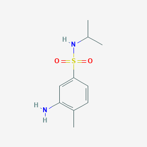 3-amino-4-methyl-N-(propan-2-yl)benzenesulfonamide