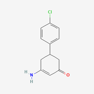 3-amino-5-(4-chlorophenyl)-2-cyclohexen-1-one