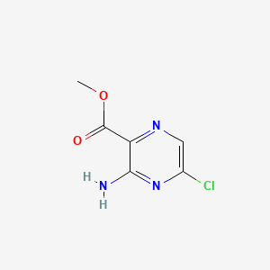 3-amino-5-chloro-pyrazine-2-carboxylic acid methyl ester