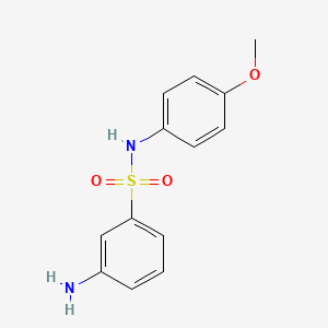3-amino-N-(4-methoxyphenyl)benzenesulfonamide