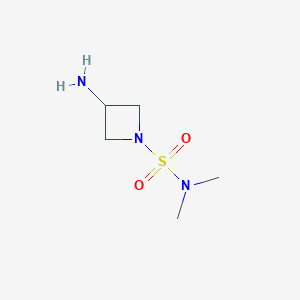 3-amino-N,N-dimethylazetidine-1-sulfonamide