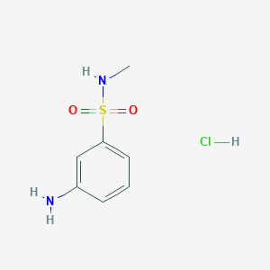 3-amino-N-methylbenzenesulfonamide hydrochloride