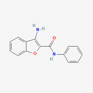3-amino-N-phenyl-1-benzofuran-2-carboxamide