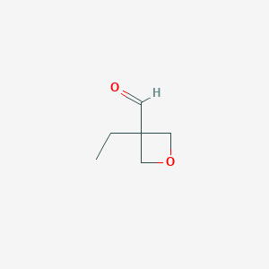 3-ethyloxetane-3-carbaldehyde