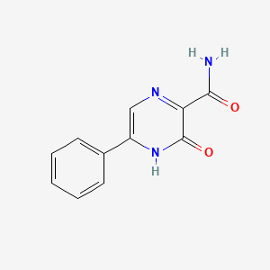 3-hydroxy-5-phenyl-2-pyrazinecarboxamide