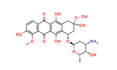 3-hydroxy-9-desacetyldoxorubicin-9-hydroperoxide