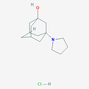 3-pyrrolidin-1-yladamantan-1-ol Hydrochloride