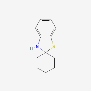3H-spiro[1,3-benzothiazole-2,1'-cyclohexane]