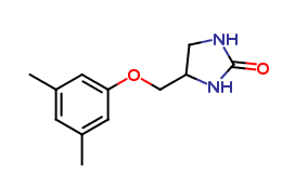 4-((3,5-dimethylphenoxy)methyl)imidazolidin-2-one