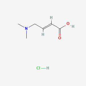 4-​(Dimethylamino)​-​2-butenoic Acid Hydrochloride