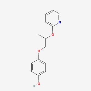 4-[2-(2-Pyridinyloxy)propoxy]phenol