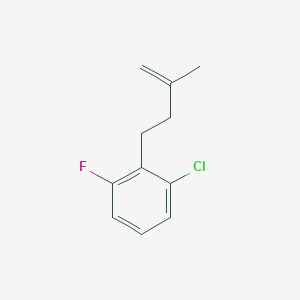 4-(2-Chloro-6-fluorophenyl)-2-methyl-1-butene