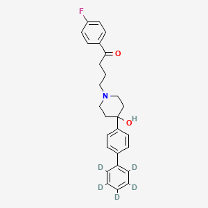 4-(4-[1,1'-Biphenyl-d5]-4-yl-4-hydroxy-1-piperidinyl)-1-(4-fluorophenyl)-1-butanone