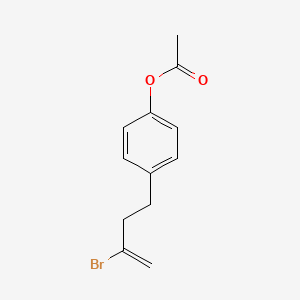 4-(4-Acetoxyphenyl)-2-bromo-1-butene