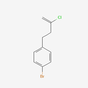 4-(4-Bromophenyl)-2-chloro-1-butene