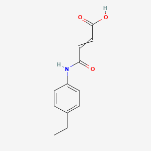 4-(4-Ethylanilino)-4-oxo-2-butenoic acid