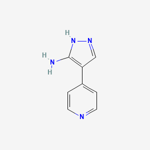 4-(4-Pyridinyl)-1H-pyrazol-3-amine