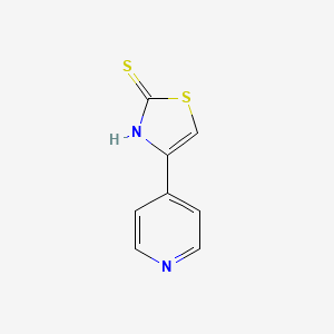 4-(4-Pyridinyl)thiazole-2-thiol