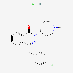 4-(4-chlorobenzyl)-2-(1-methylazepan-4-yl)phthalazin-1(2H)-one hydrogen chloride