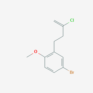 4-(5-Bromo-2-methoxyphenyl)-2-chloro-1-butene