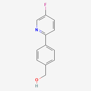 4-(5-Fluoro-2-pyridinyl)benzenemethanol