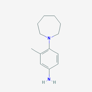 4-(Azepan-1-yl)-3-methylaniline