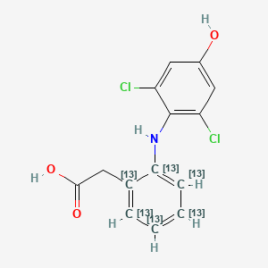 4'-Hydroxydiclofenac 13C6