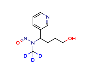 4-[N-(Methyl-d3)-N-nitrosamino]-4-(3-pyridyl)butane-1-ol
