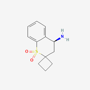 4'-aminospiro[cyclobutane-1,2'-thiochromane] 1',1'-dioxide