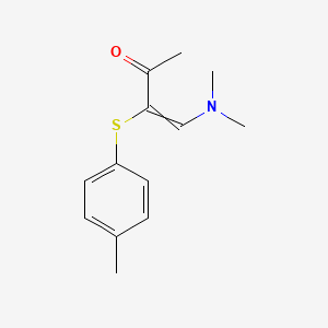 4-(dimethylamino)-3-[(4-methylphenyl)sulfanyl]-3-buten-2-one