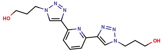4,4′-(2,6-Pyridinediyl)bis[1H-1,2,3-triazole-1-propanol]