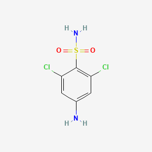 4-Amino-2,6-dichlorobenzene-1-sulfonamide