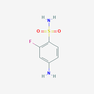 4-Amino-2-fluorobenzenesulfonamide