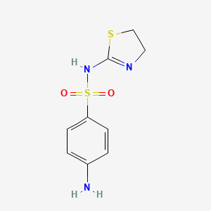 4-Amino-n-(4,5-dihydrothiazol-2-yl)benzenesulfonamide