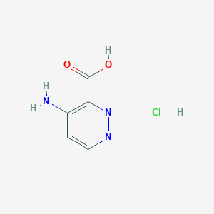 4-Amino-pyridazine-3-carboxylic acid hydrochloride