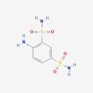 4-Aminobenzene-1,3-disulfonamide