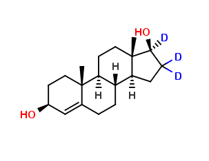 4-Androstene-3β,17β-diol D3