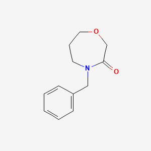 4-Benzyl-1,4-oxazepan-3-one