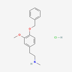 4-Benzyloxy-3-methoxy-N-methylphenethylamine Hydrochloride