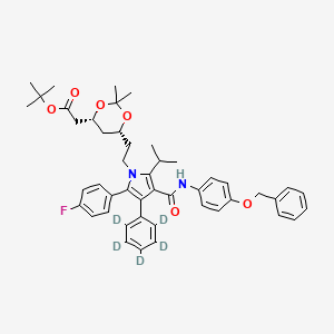 4-Benzyloxy Atorvastatin-d5 Acetonide tert-Butyl Ester