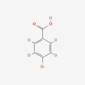 4-Bromobenzoic-d4 Acid