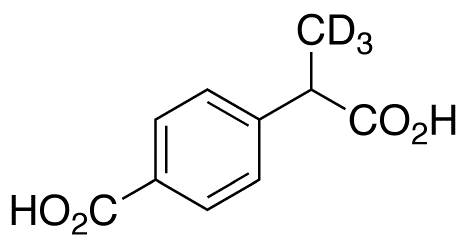 4-Carboxy-α-methylbenzeneacetic Acid-d3