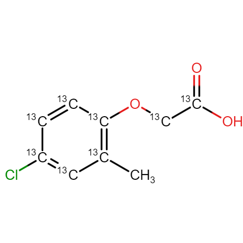 4-Chloro-2-Methylphenoxyacetic Acid-[13C8]
