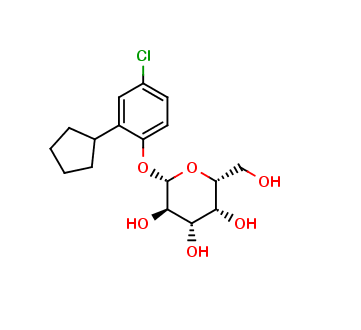 4-Chloro-2-cyclopentylphenyl-β-D-galactopyranoside