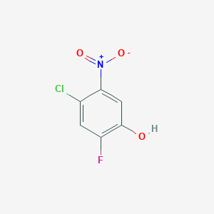 4-Chloro-2-fluoro-5-nitrophenol