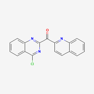 4-Chloroquinazolin-2-yl)(quinolin-2-yl)methanone